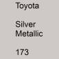 Preview: Toyota, Silver Metallic, 173.